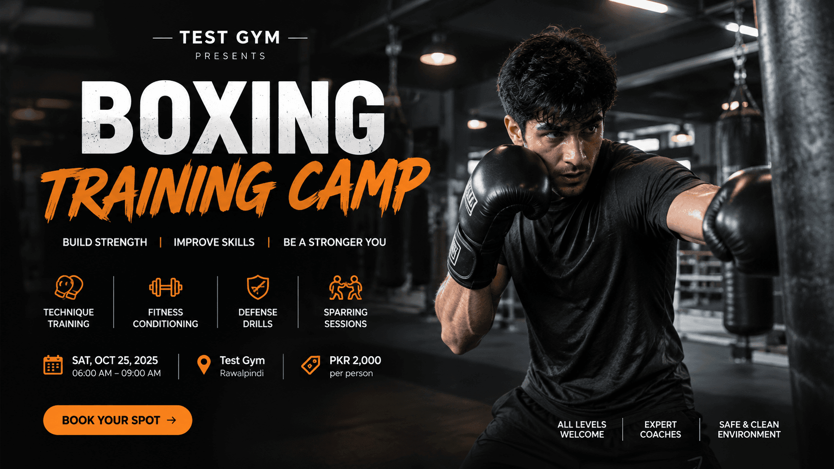 Boxing Bootcamp: Strength & Skills Challenge